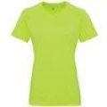 TriDri® Women's panelled TriDri® tech tee Lightning Green